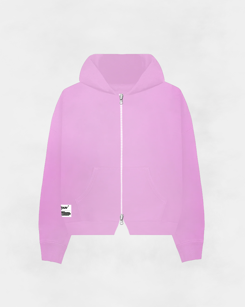Zip Hoodie Vintage Pink®