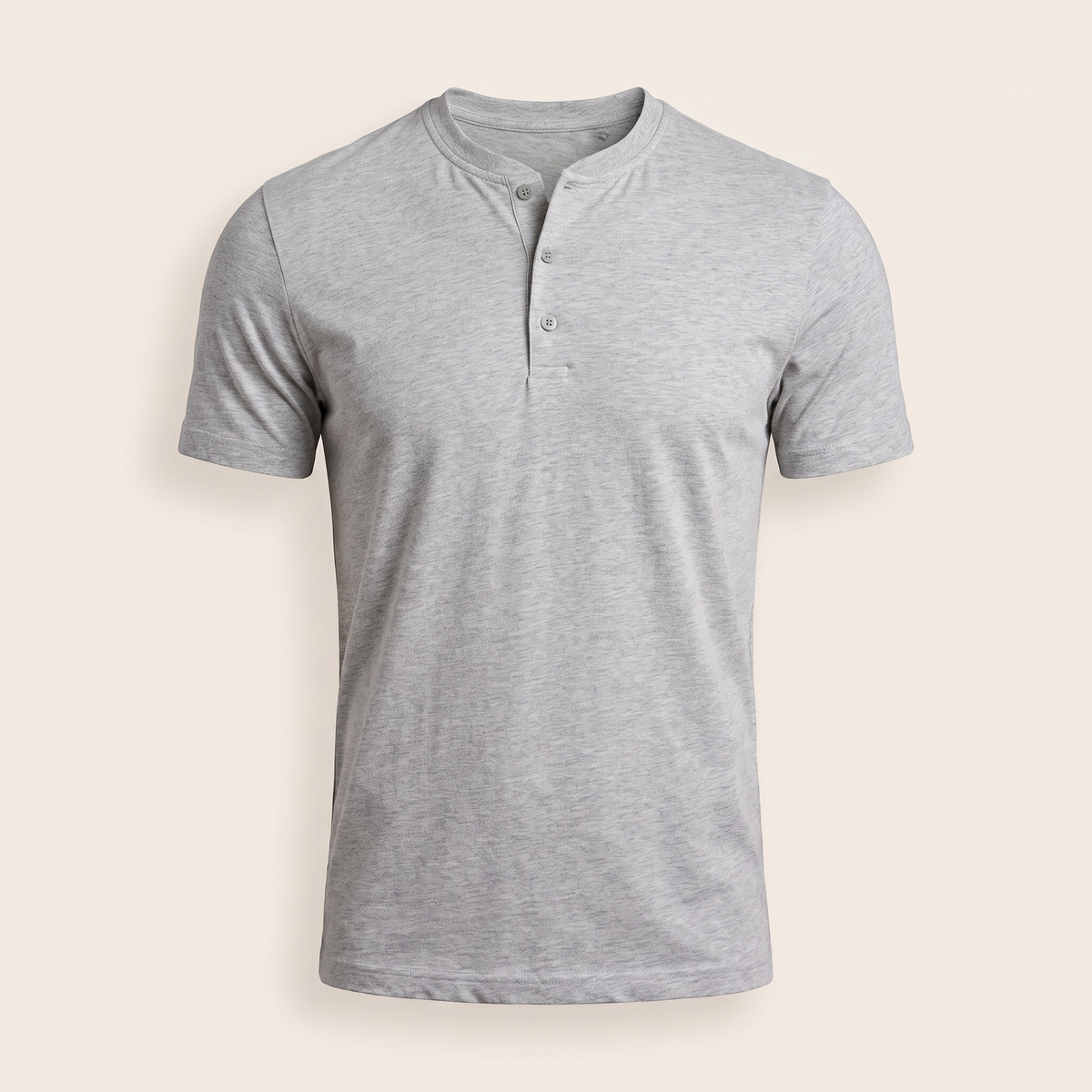 Henley Tee Grey
