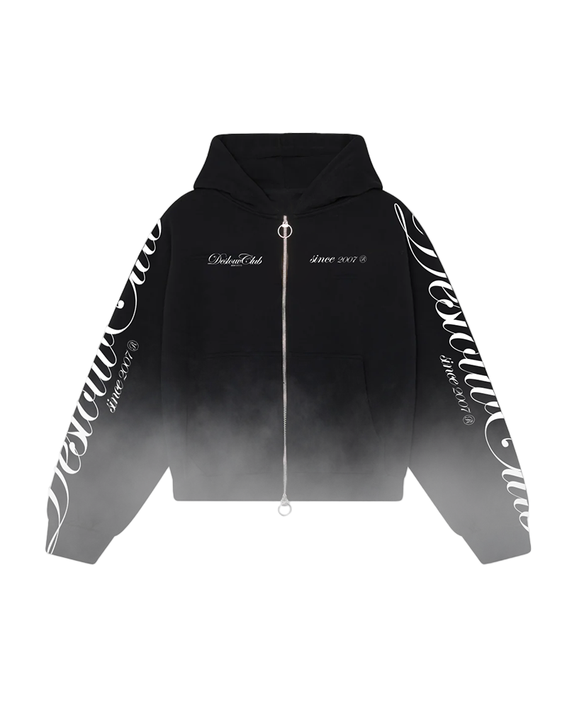 CLUB® ZIP HOODIE FADED BLACK