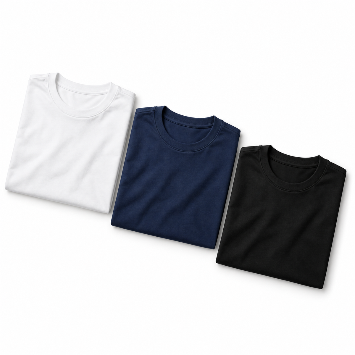 PACK DE 3 POLOS CREW NECK