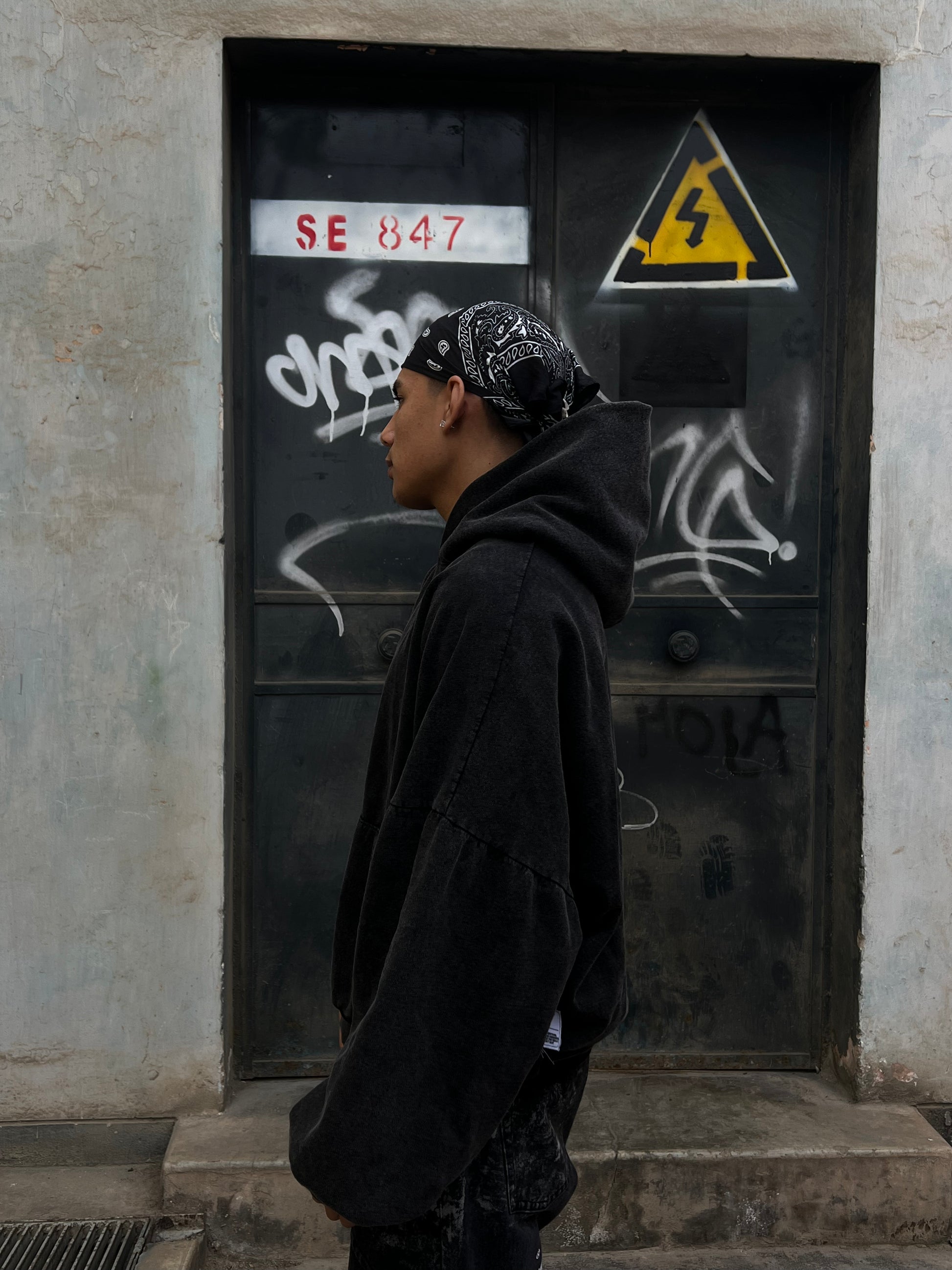 HOODIE VINTAGE BLACK®