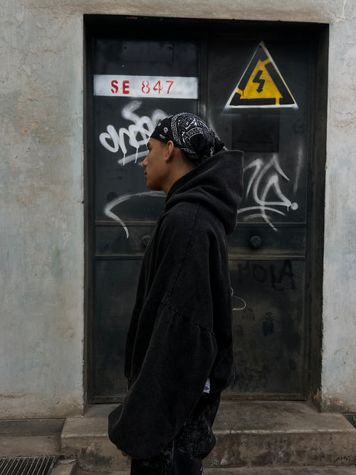 HOODIE VINTAGE BLACK®