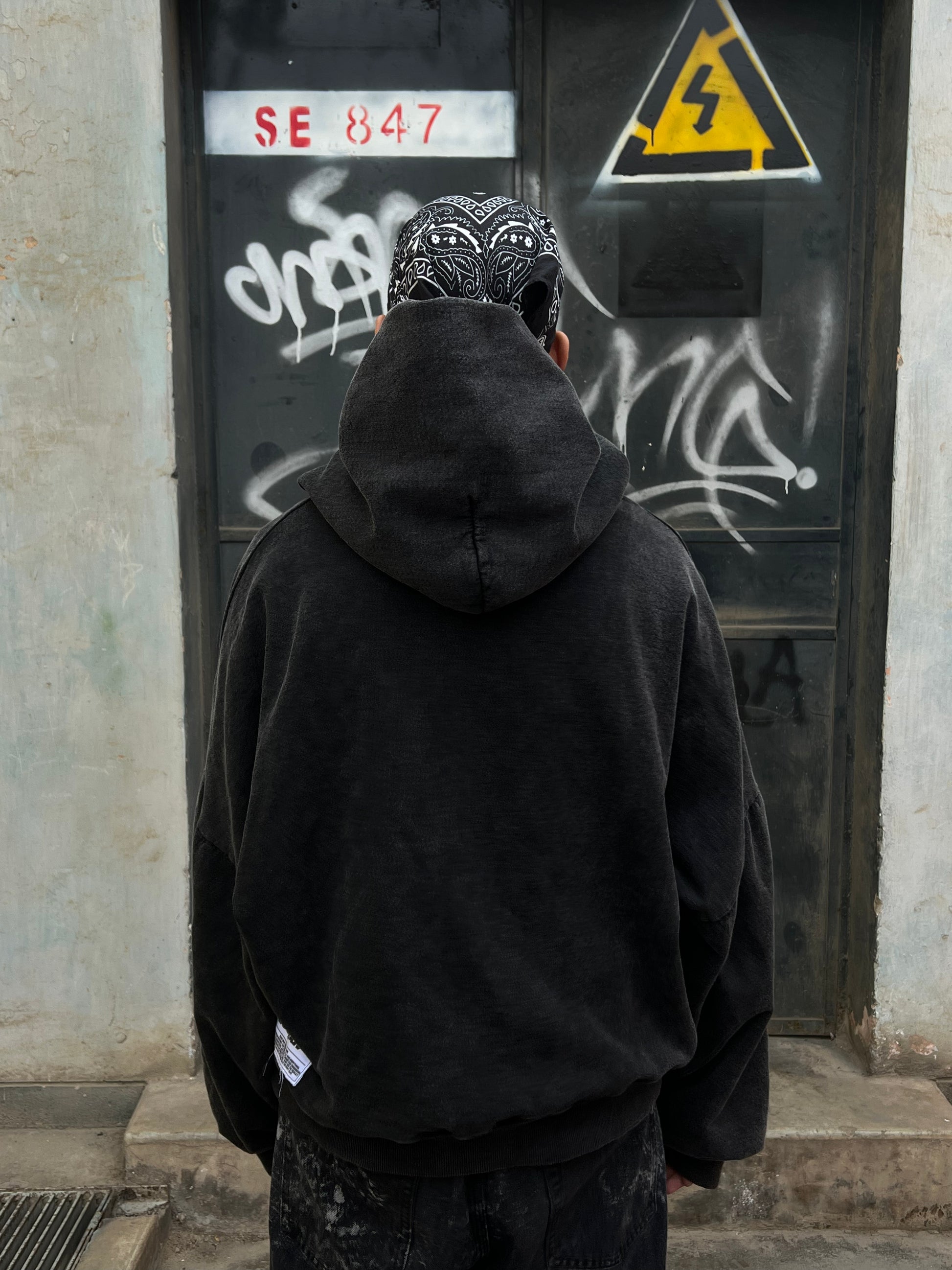 HOODIE VINTAGE BLACK®