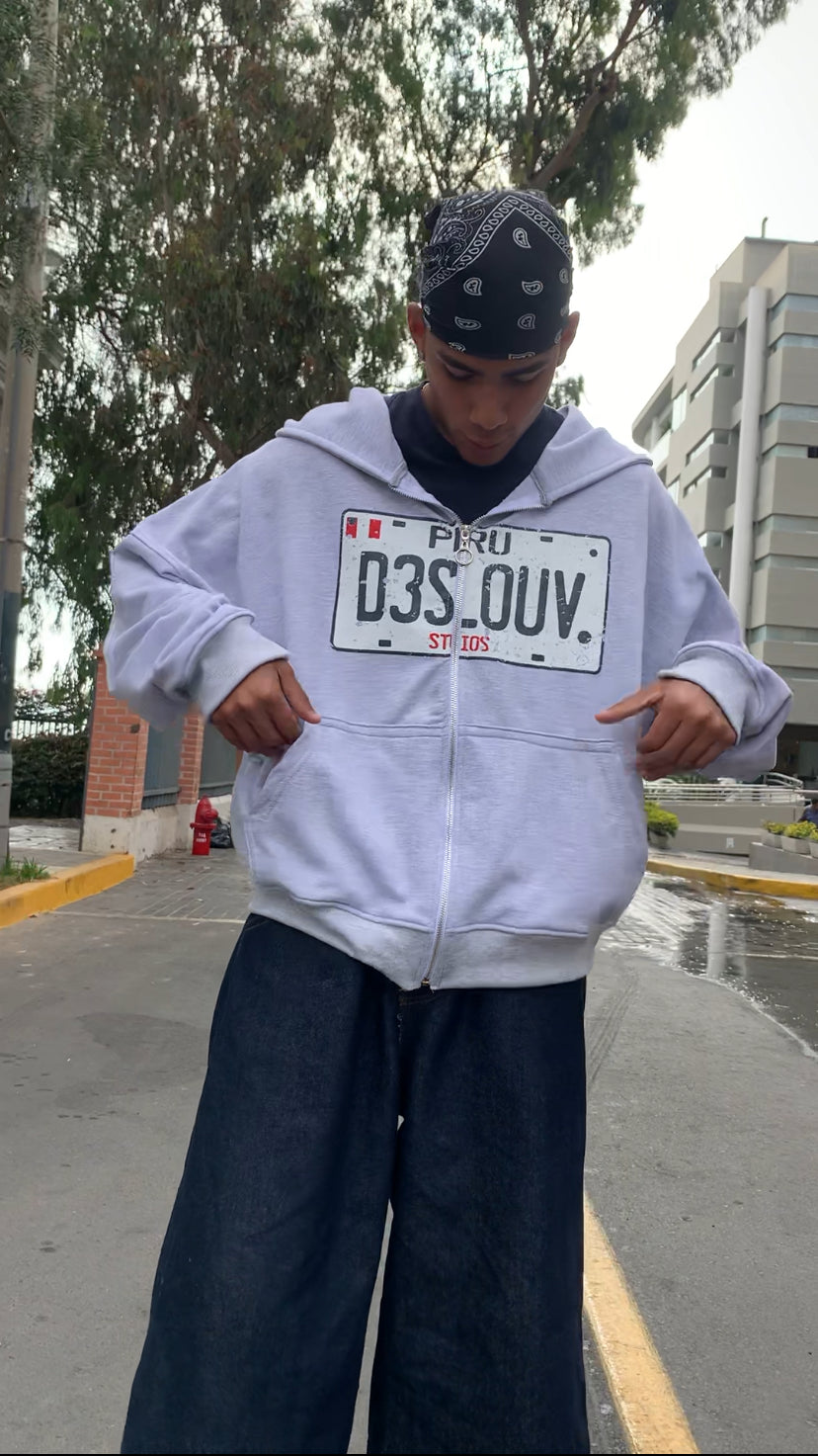 PLATE HOODIE GREY®