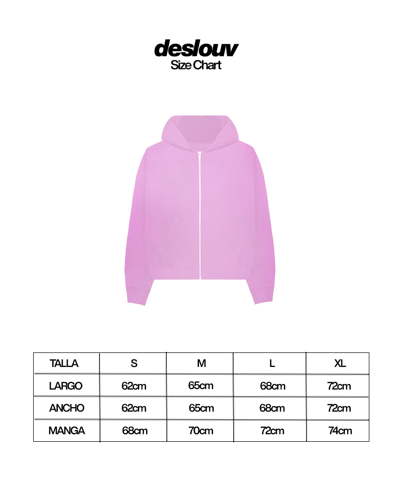 Zip Hoodie Vintage Pink®