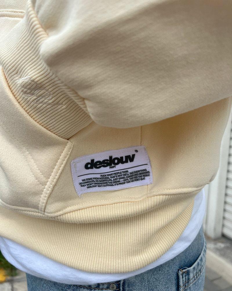 YELLOW DOUBLE ZIP HOODIE®