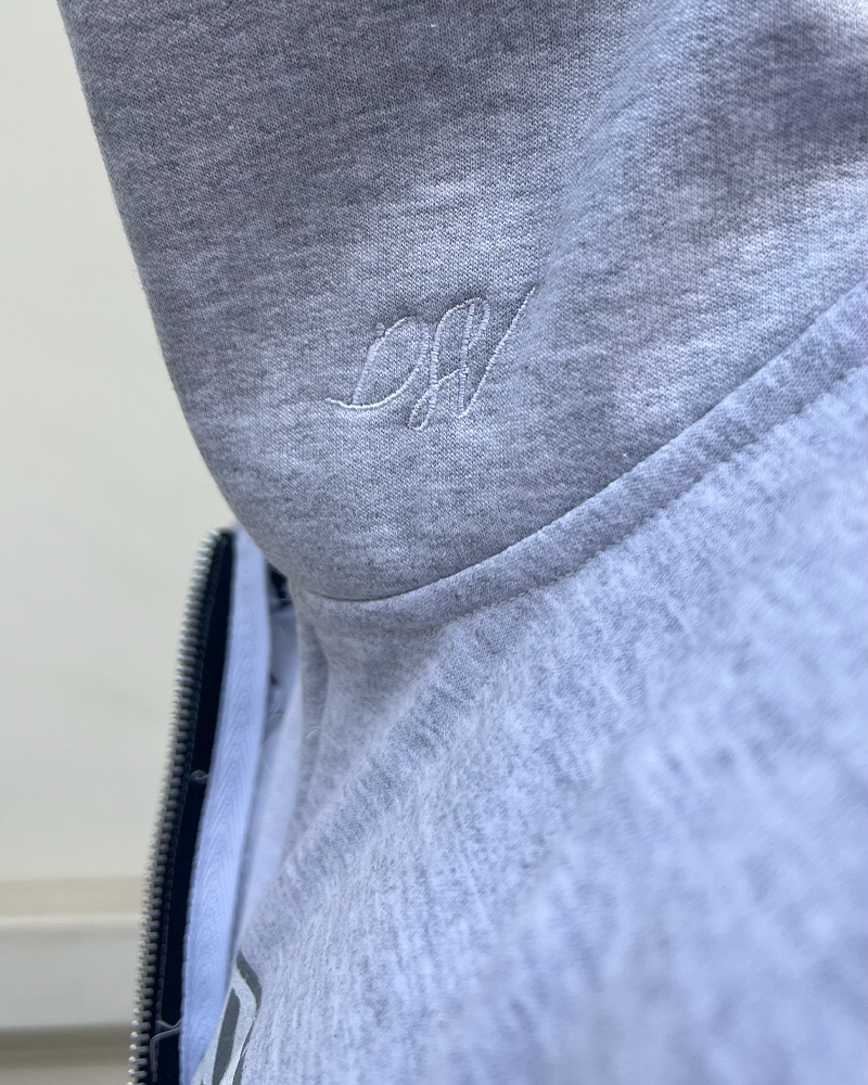 L.P DOUBLE ZIP HOODIE GREY®
