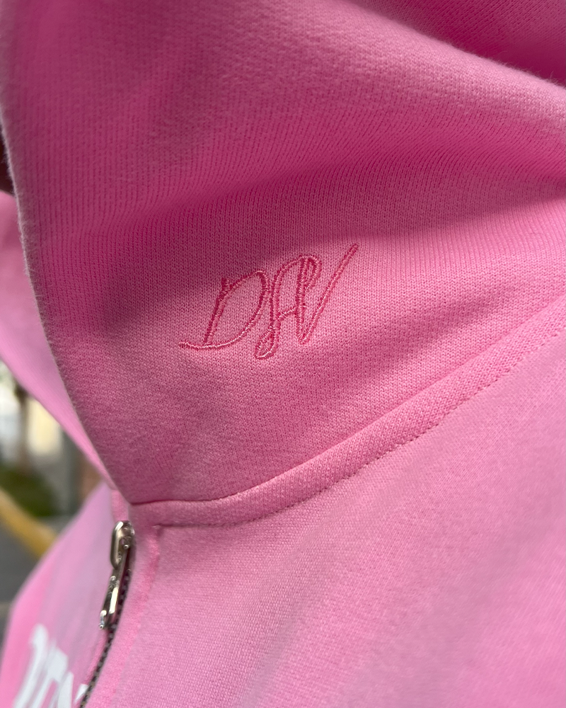 Zip Hoodie Vintage Pink®