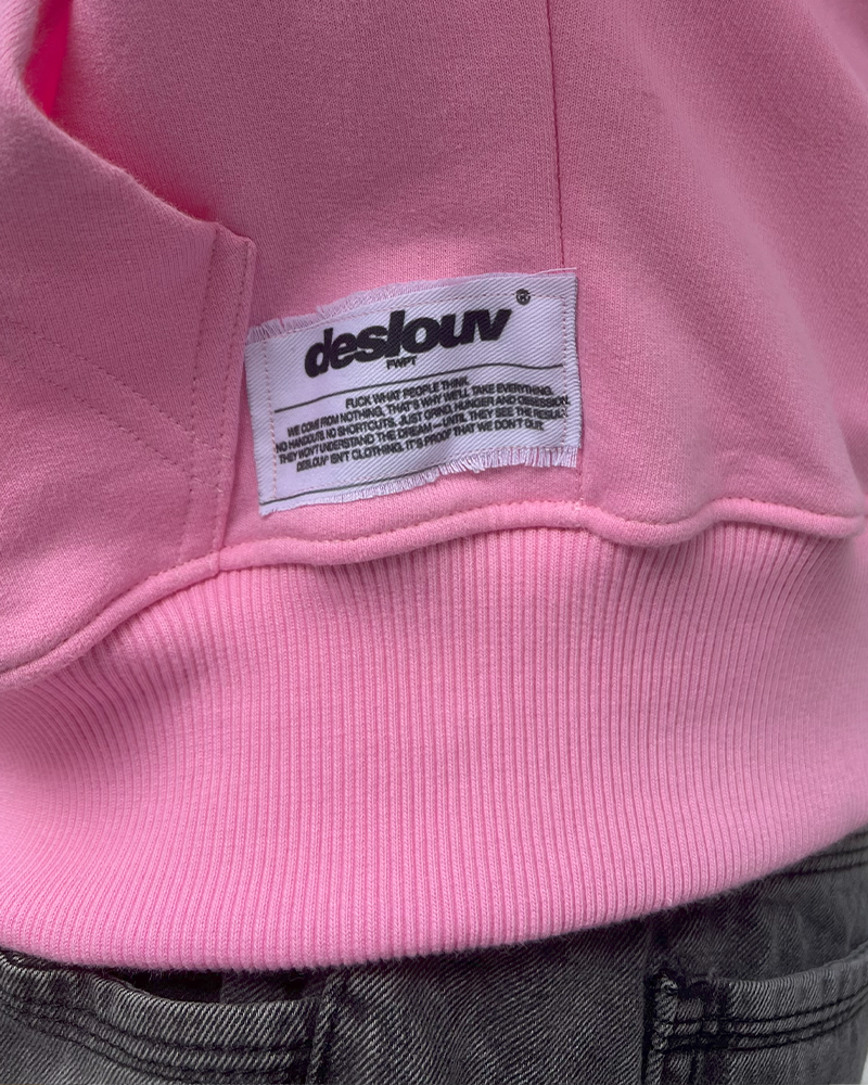 Zip Hoodie Vintage Pink®