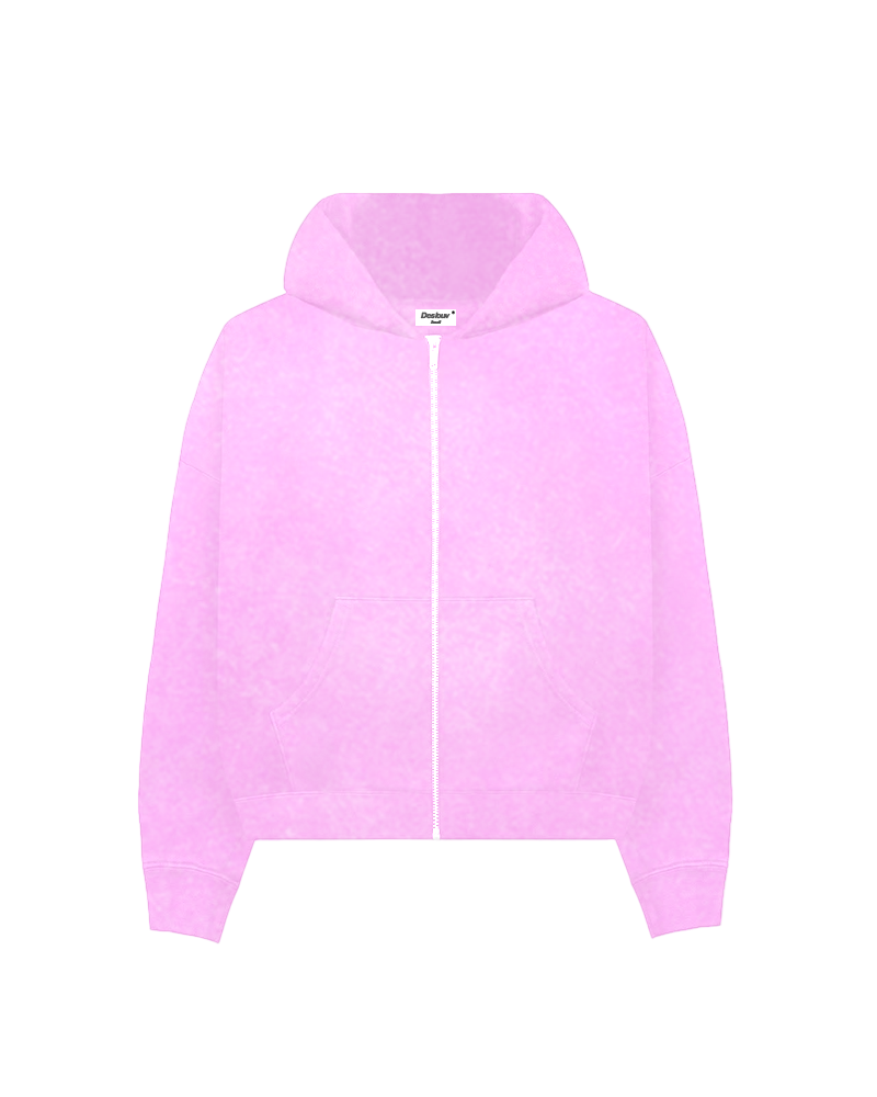 Zip Hoodie Vintage Pink®